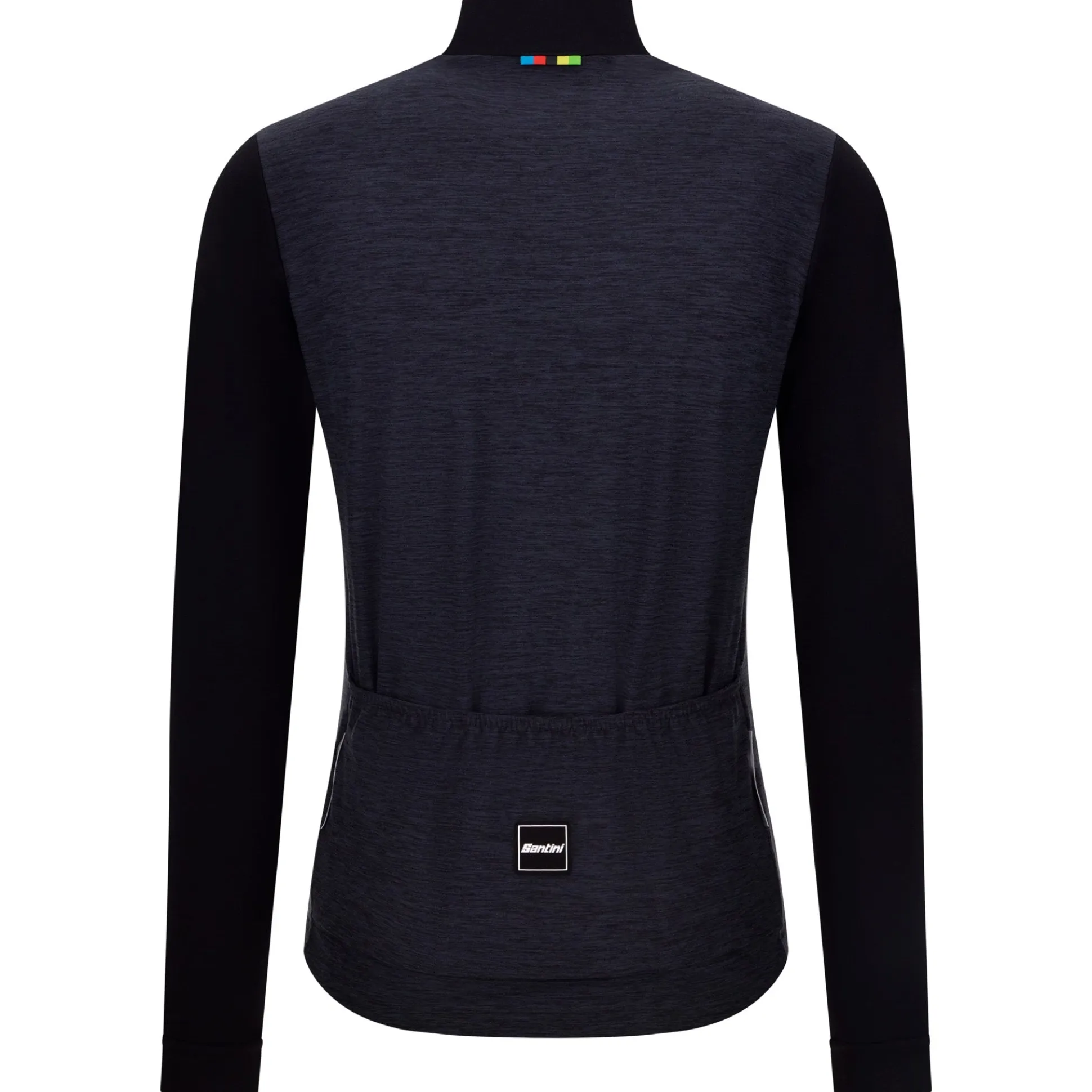 Maglia maniche lunghe Santini UCI - Nero