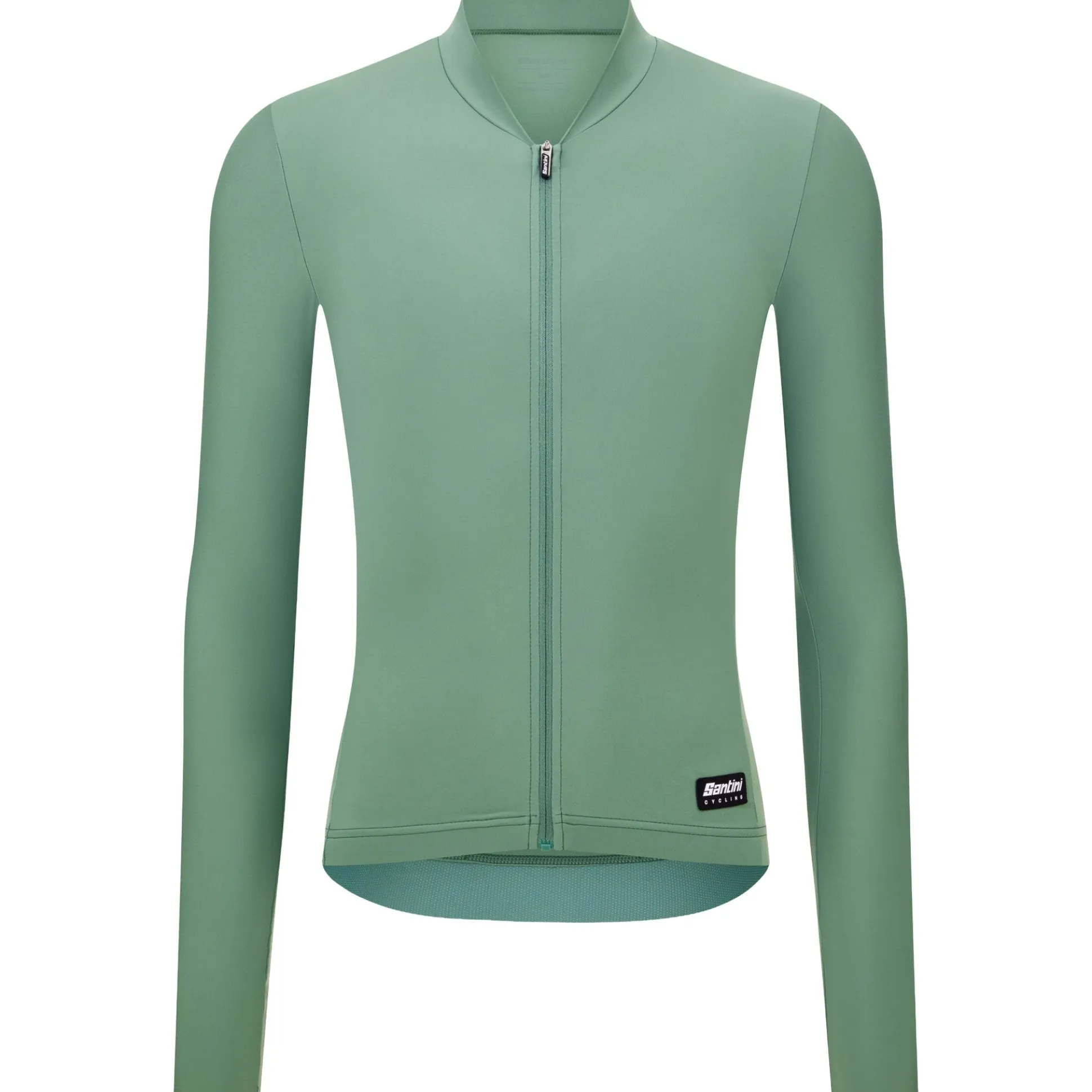 Maglia maniche lunghe Santini Ready To Ride - Verde