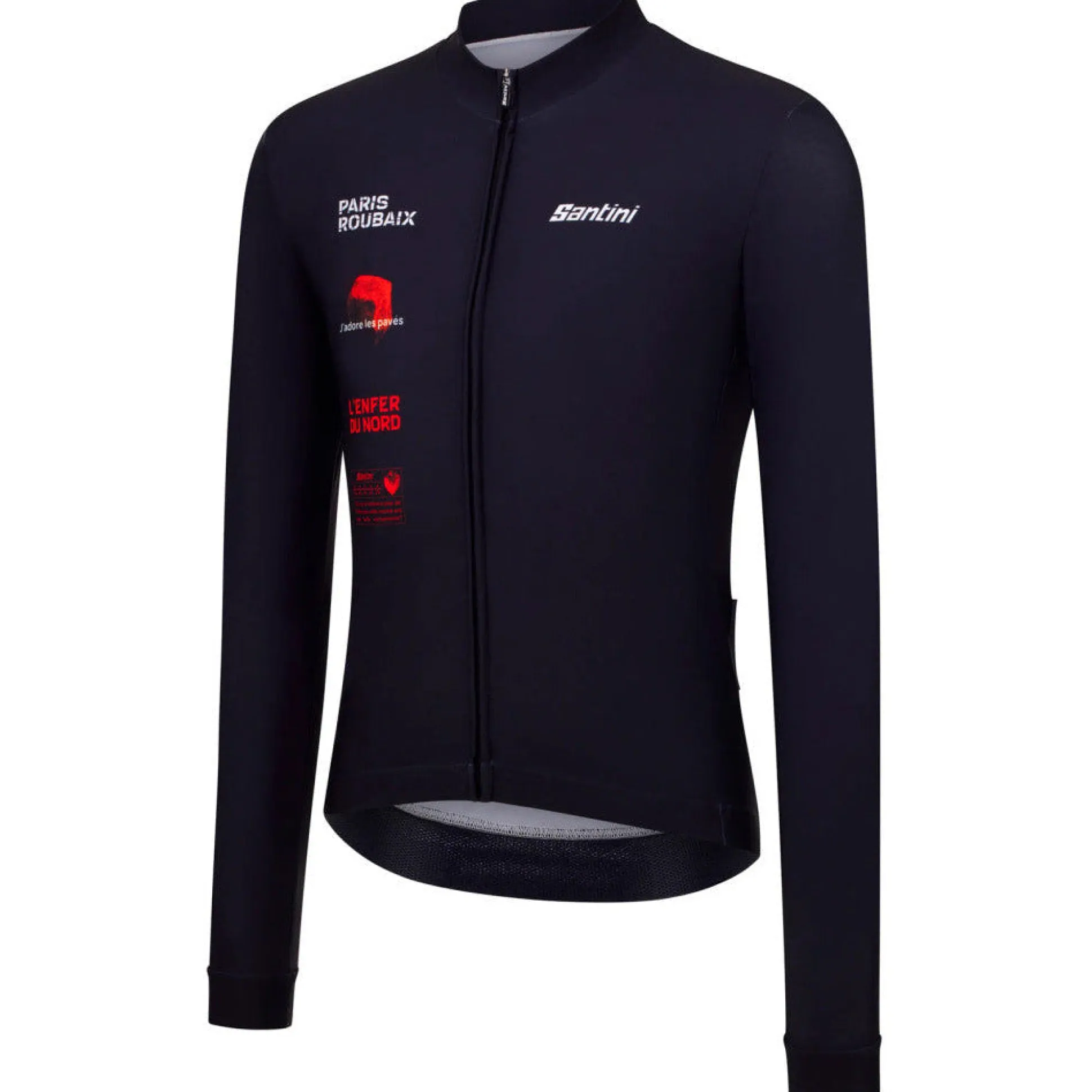 Maglia maniche lunghe Santini Paris Roubaix Hauts-de-France 2026