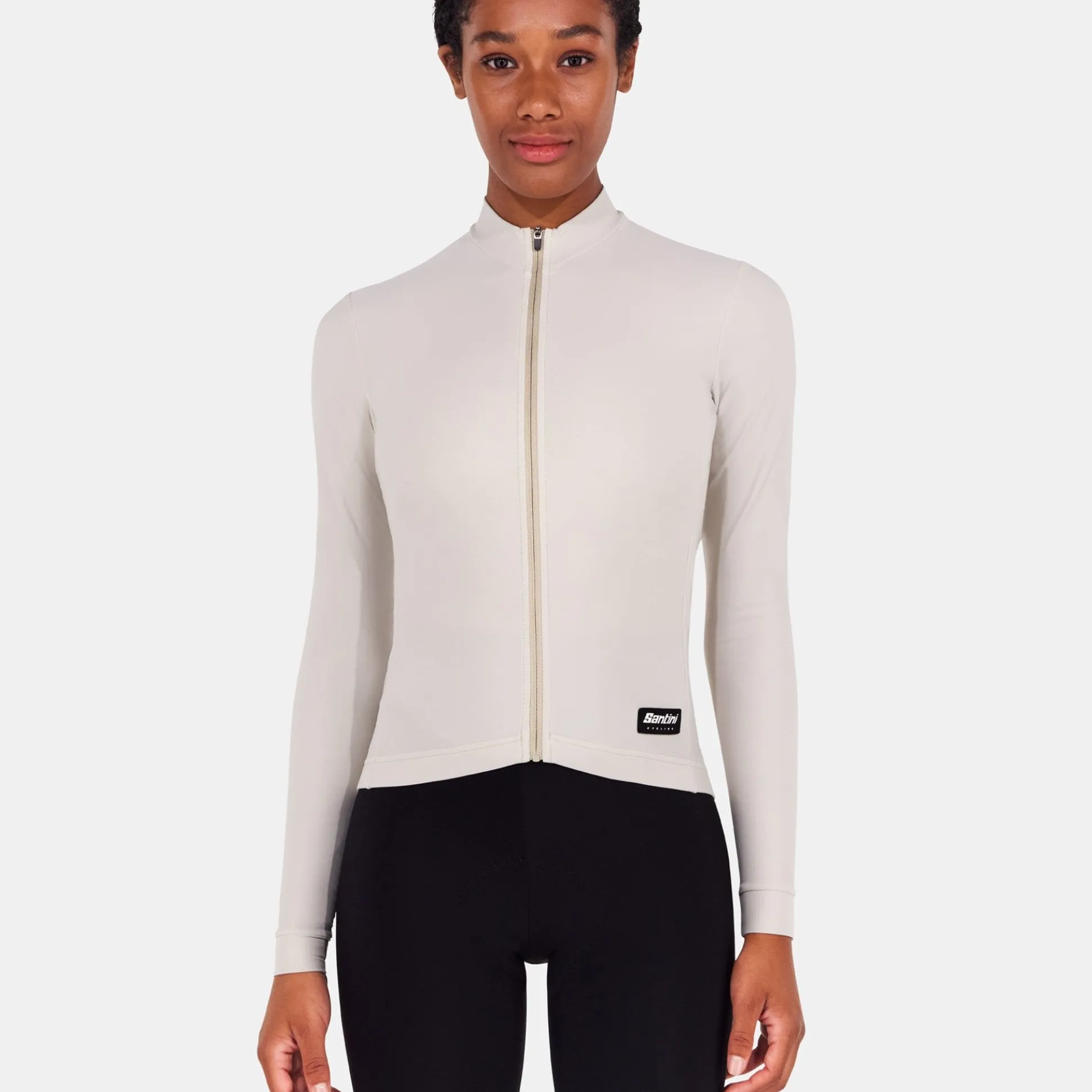 Maglia maniche lunghe Santini RTR - Beige