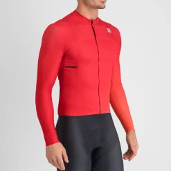 Maglia maniche lunghe Sportful Bodyfit Pro - Rosso chiaro
