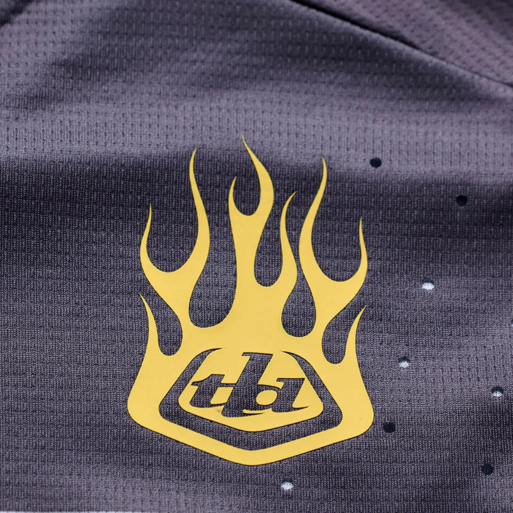 Maglia maniche lunghe Troy Lee Designs Yo Moto - Nero Giallo