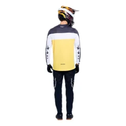 Maglia maniche lunghe Troy Lee Designs Yo Moto - Nero Giallo