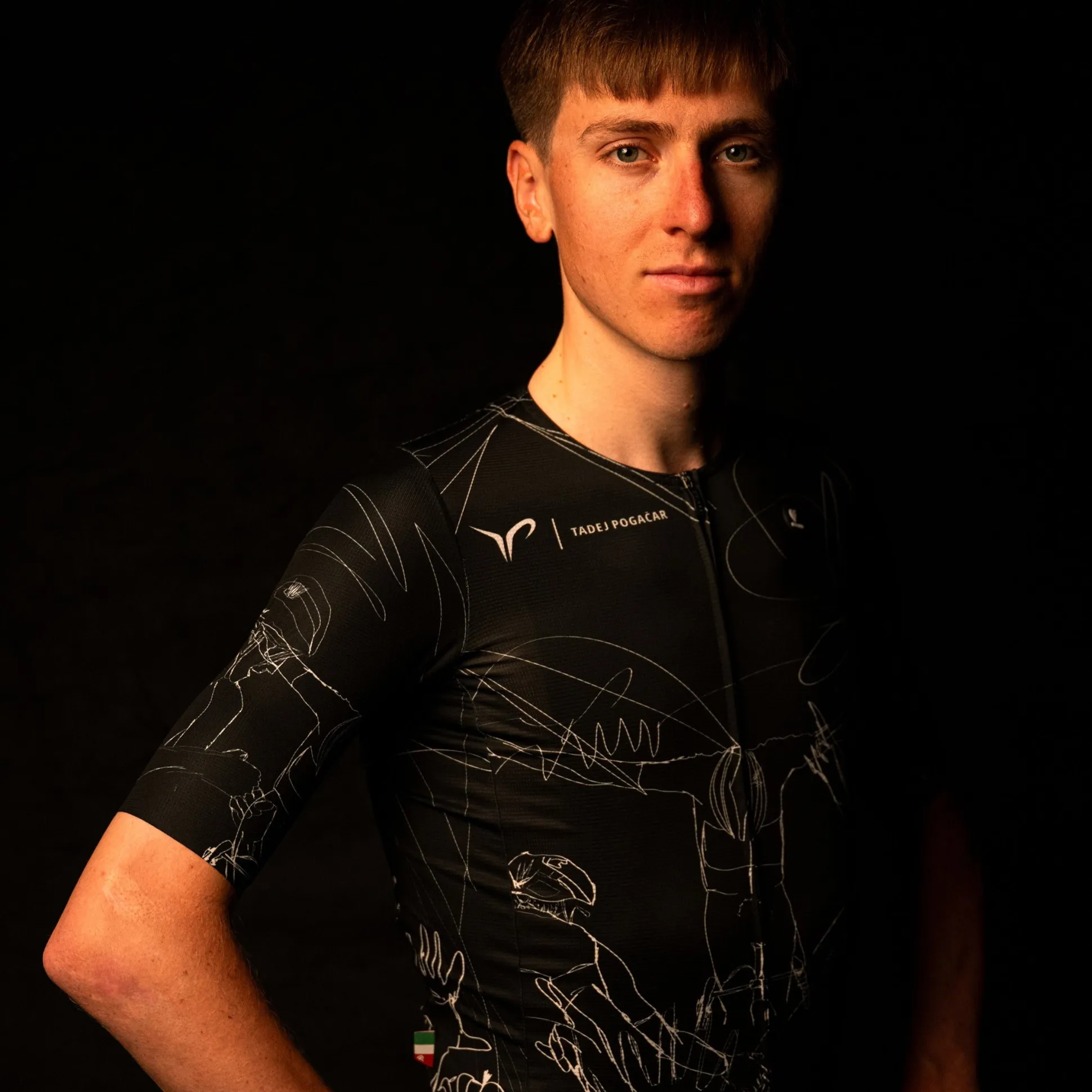 Maglia Pissei Prime Tadej Pogacar Celebrations - Nero