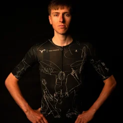 Maglia Pissei Prime Tadej Pogacar Celebrations - Nero