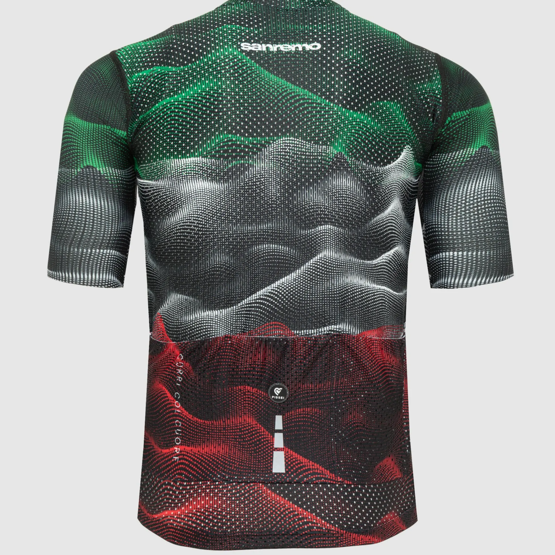 Maglia Pissei Sanremo - Italia nero