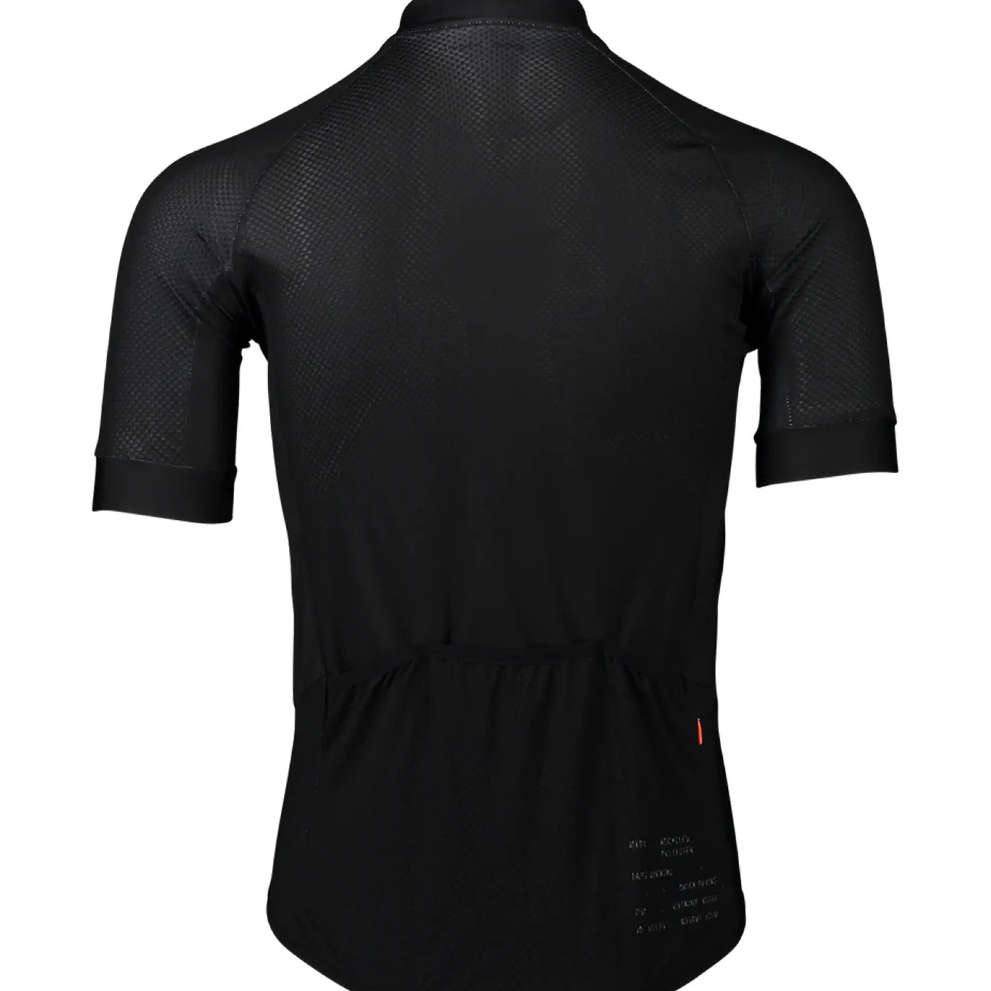 Maglia Poc Essential Road Logo - Nero bianco