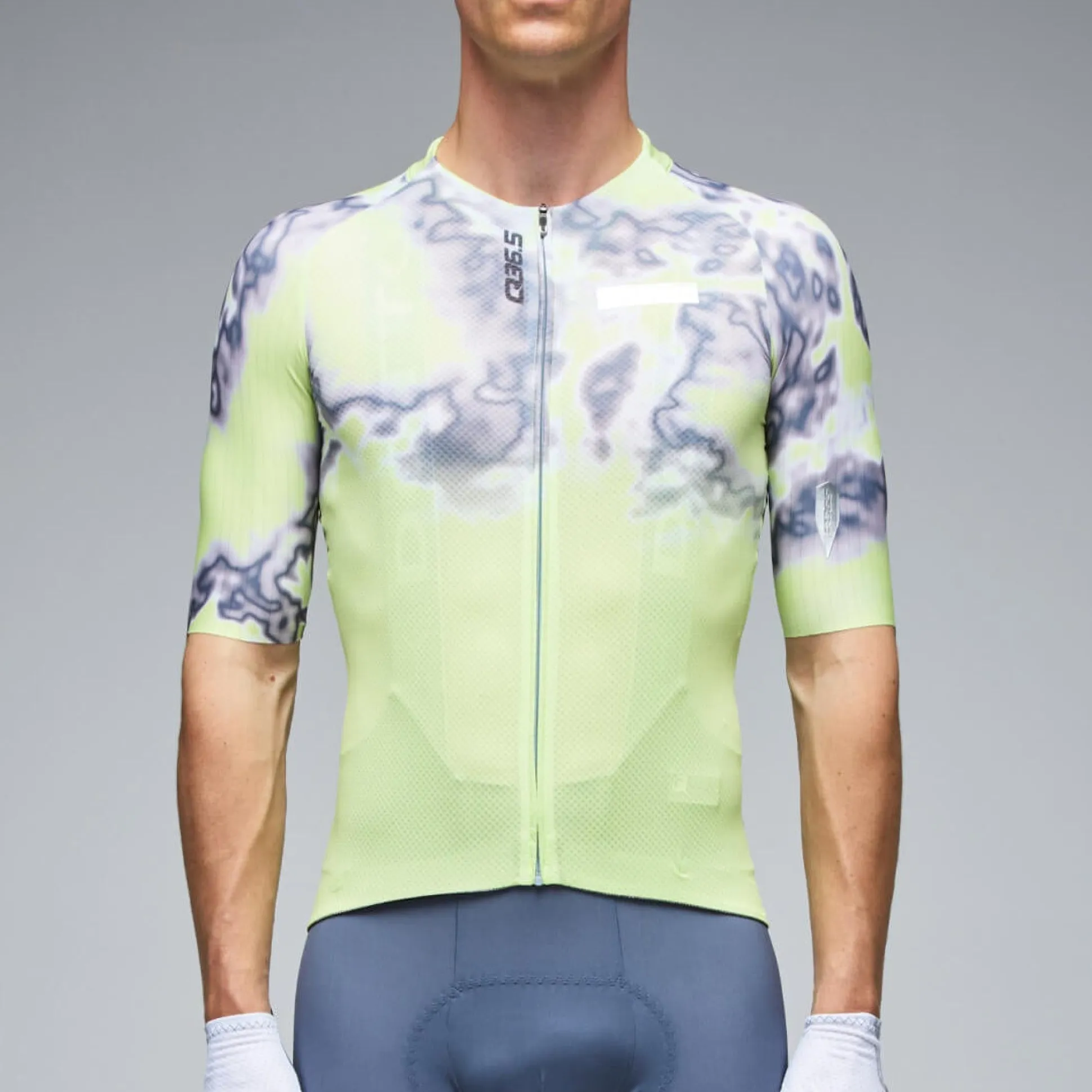 Maglia Q36.5 Gregarius Clima Weathermap - Verde