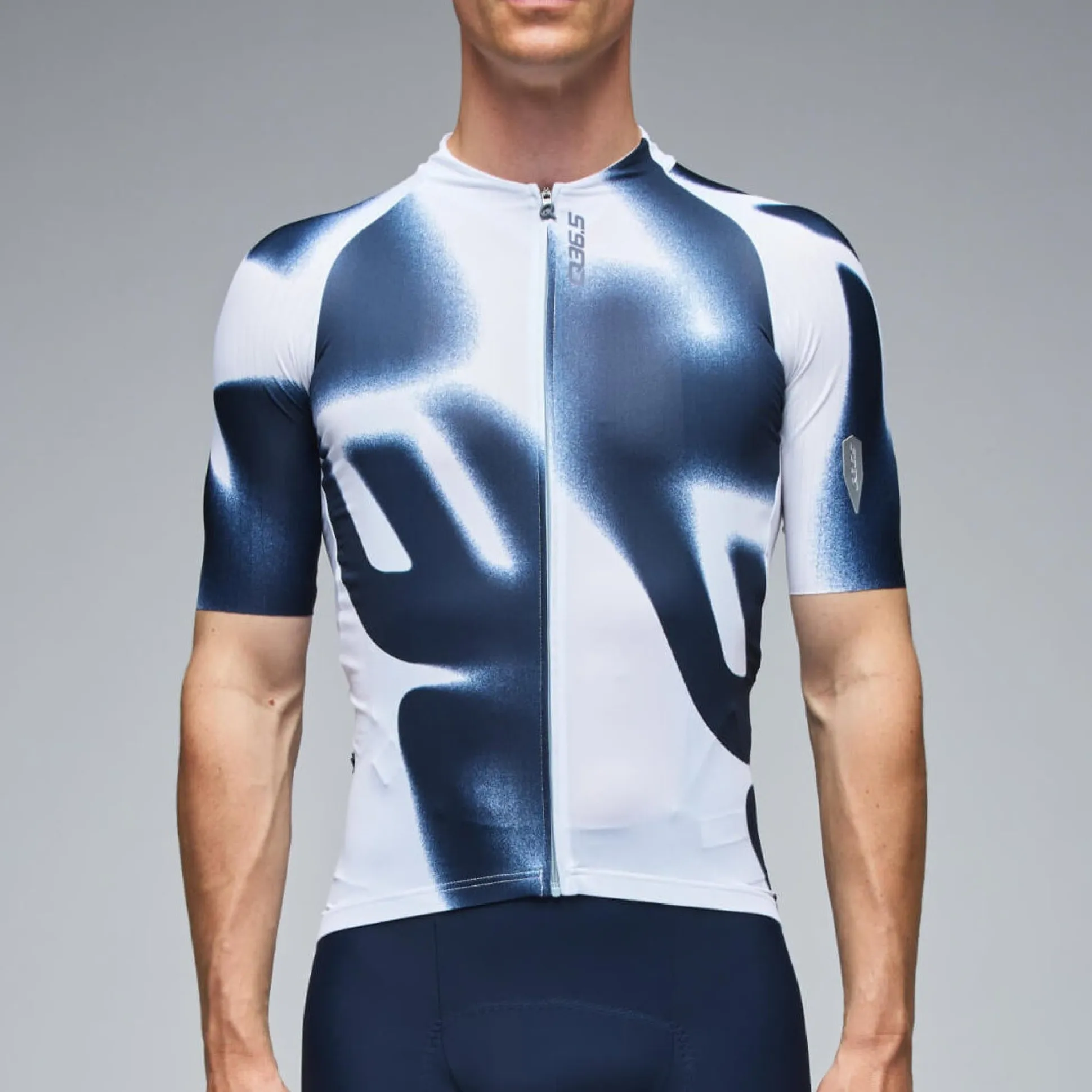 Maglia Q36.5 Gregarius Pro Big Logo - Bianco