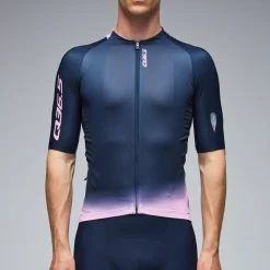 Maglia Q36.5 Gregarius Pro Collar Fade - Blu