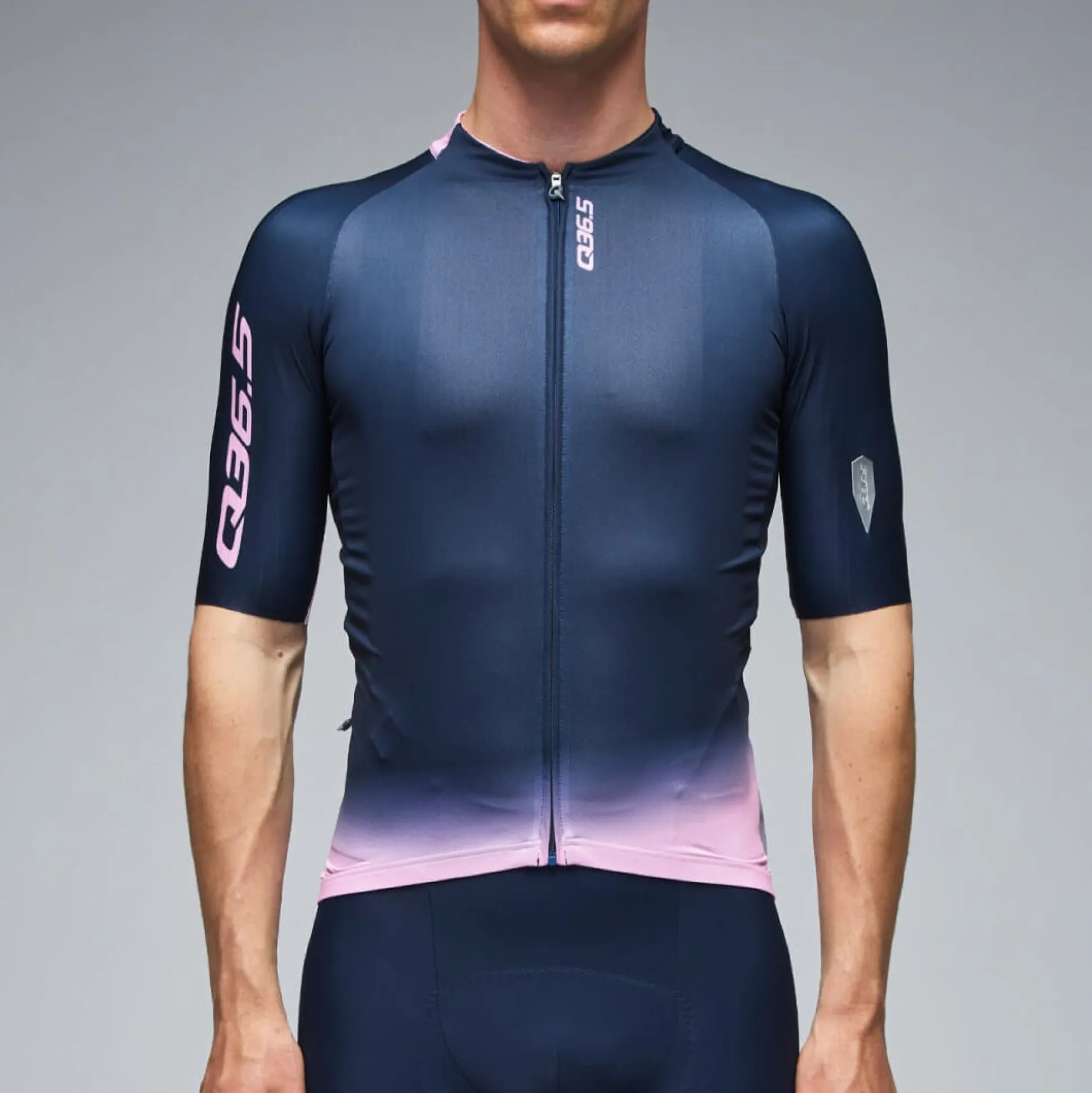 Maglia Q36.5 Gregarius Pro Collar Fade - Blu