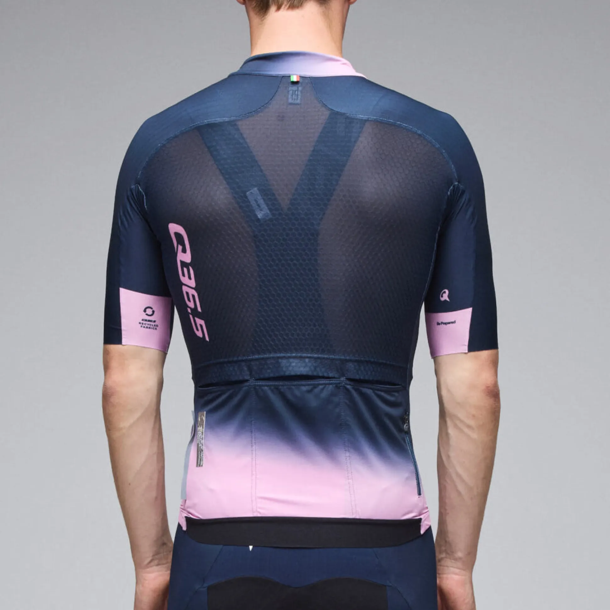 Maglia Q36.5 Gregarius Pro Collar Fade - Blu