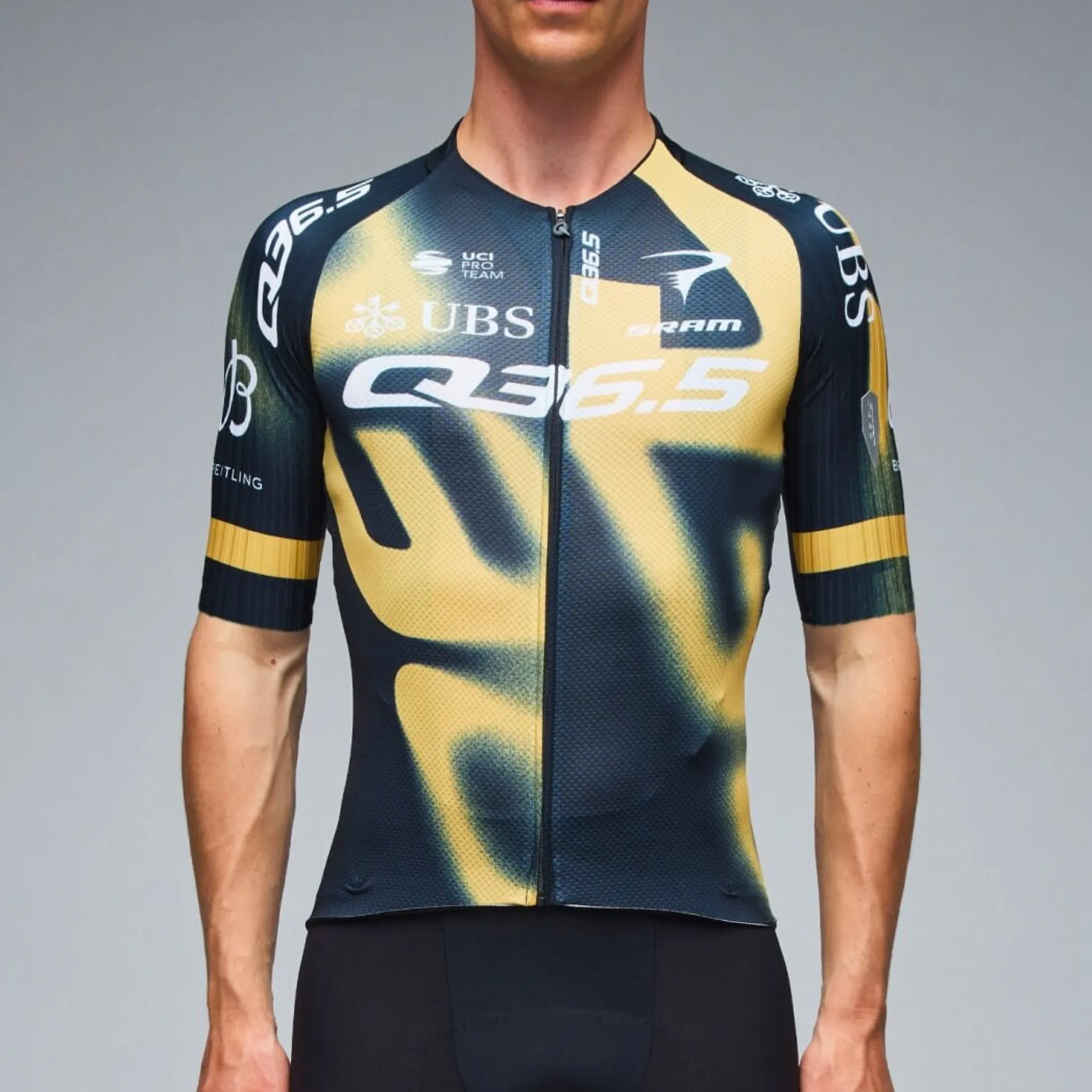 Maglia Q36.5 Gregarius Pro Team Off Road - Nero