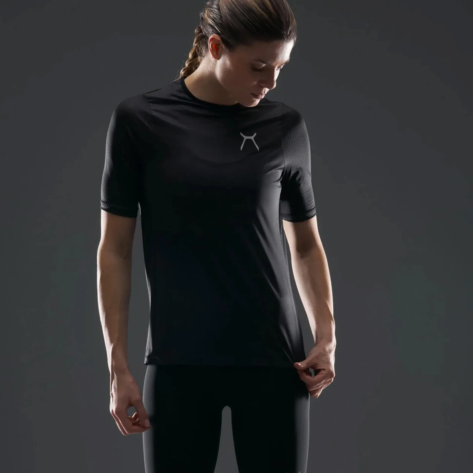 Maglia running Donna Hardskin Formulae - Nero