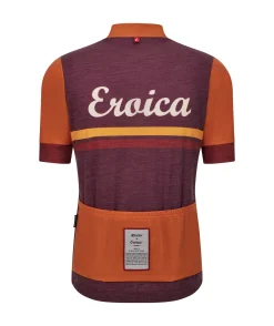 Maglia Santini Eroica Iris - Bordeaux