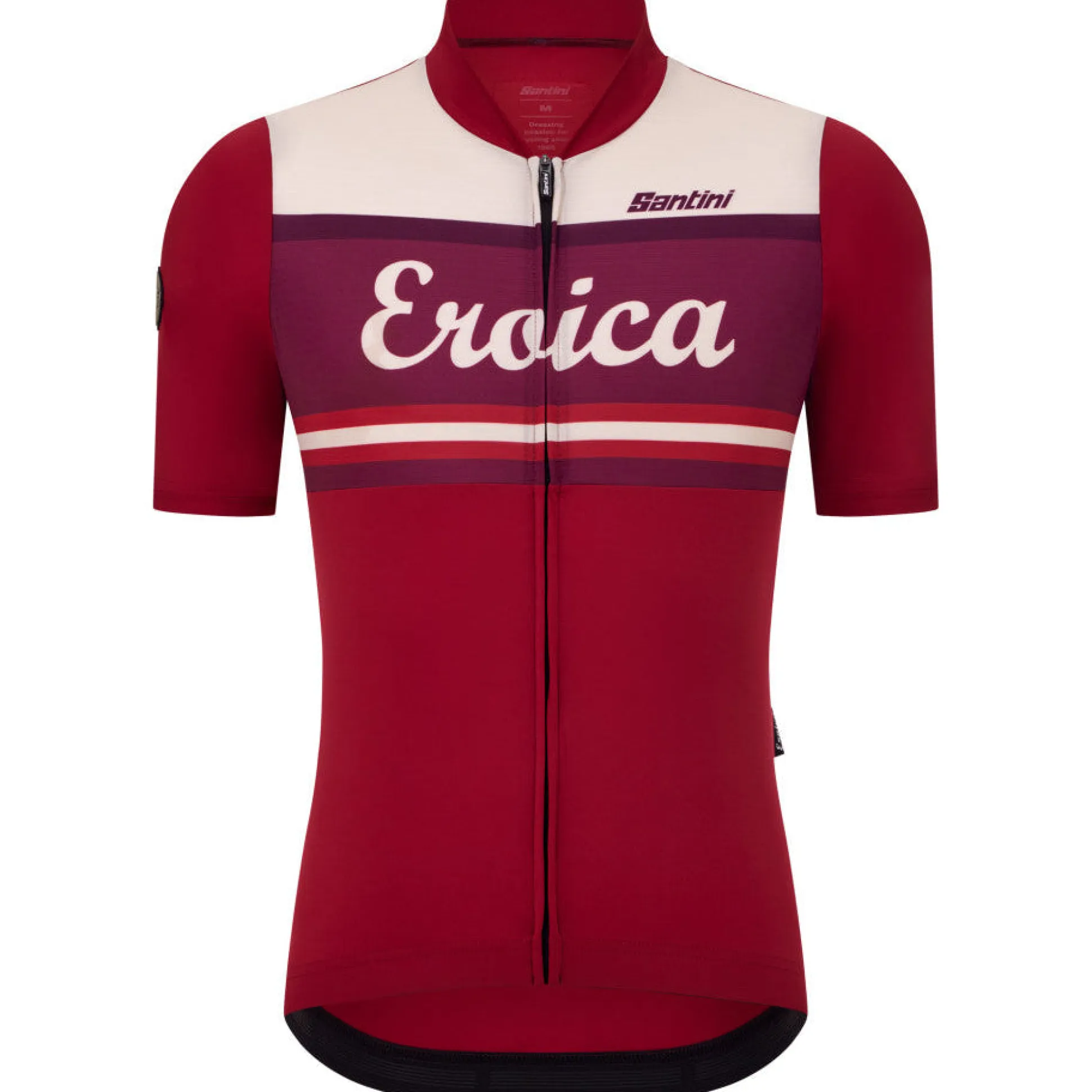 Maglia Santini Eroica Orcia - Bordeaux