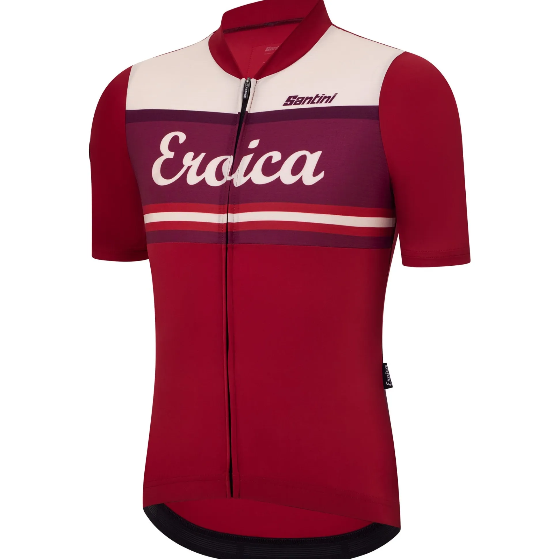 Maglia Santini Eroica Orcia - Bordeaux