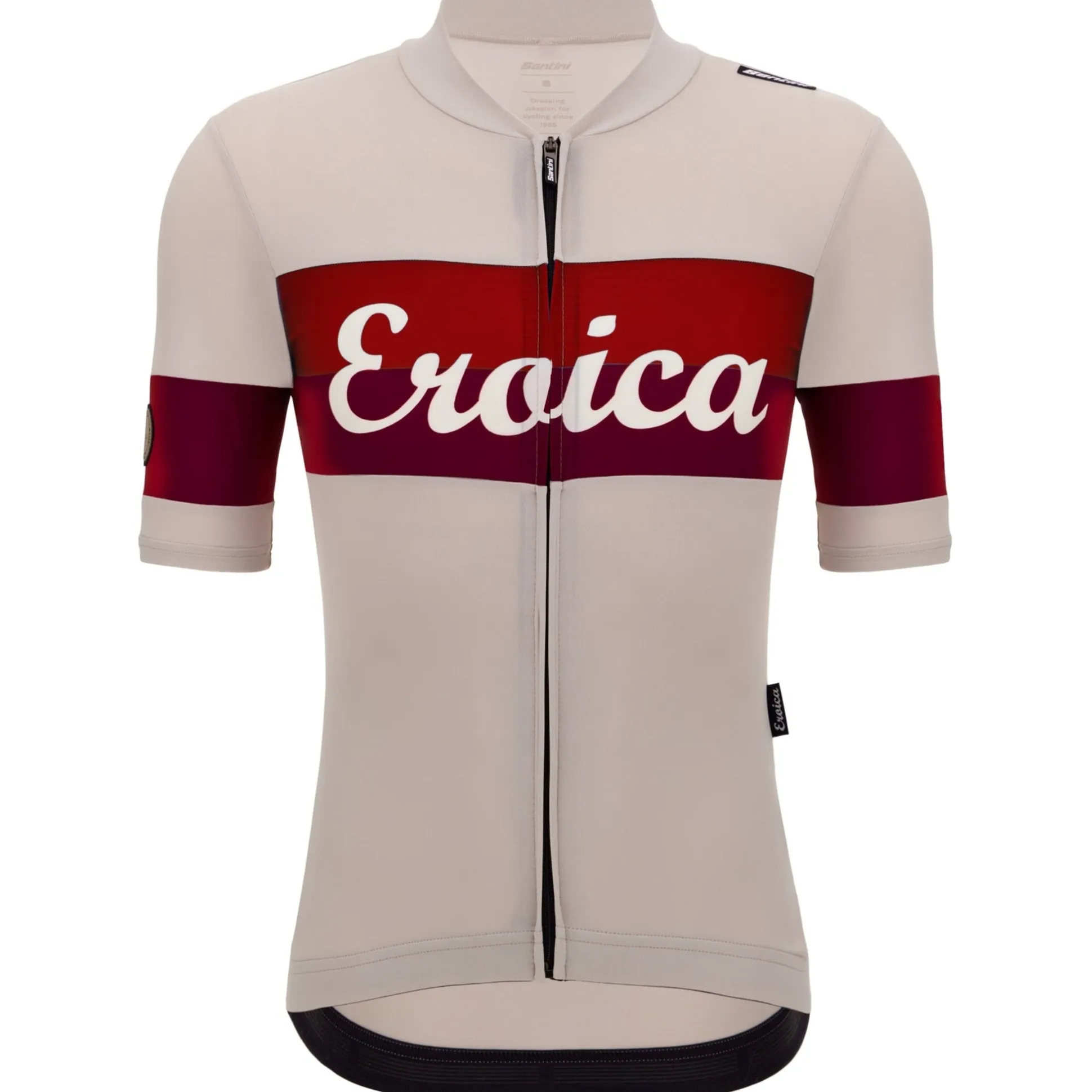 Maglia Santini Eroica Quiete - Beige
