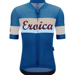 Maglia Santini Eroica Quiete - Blu