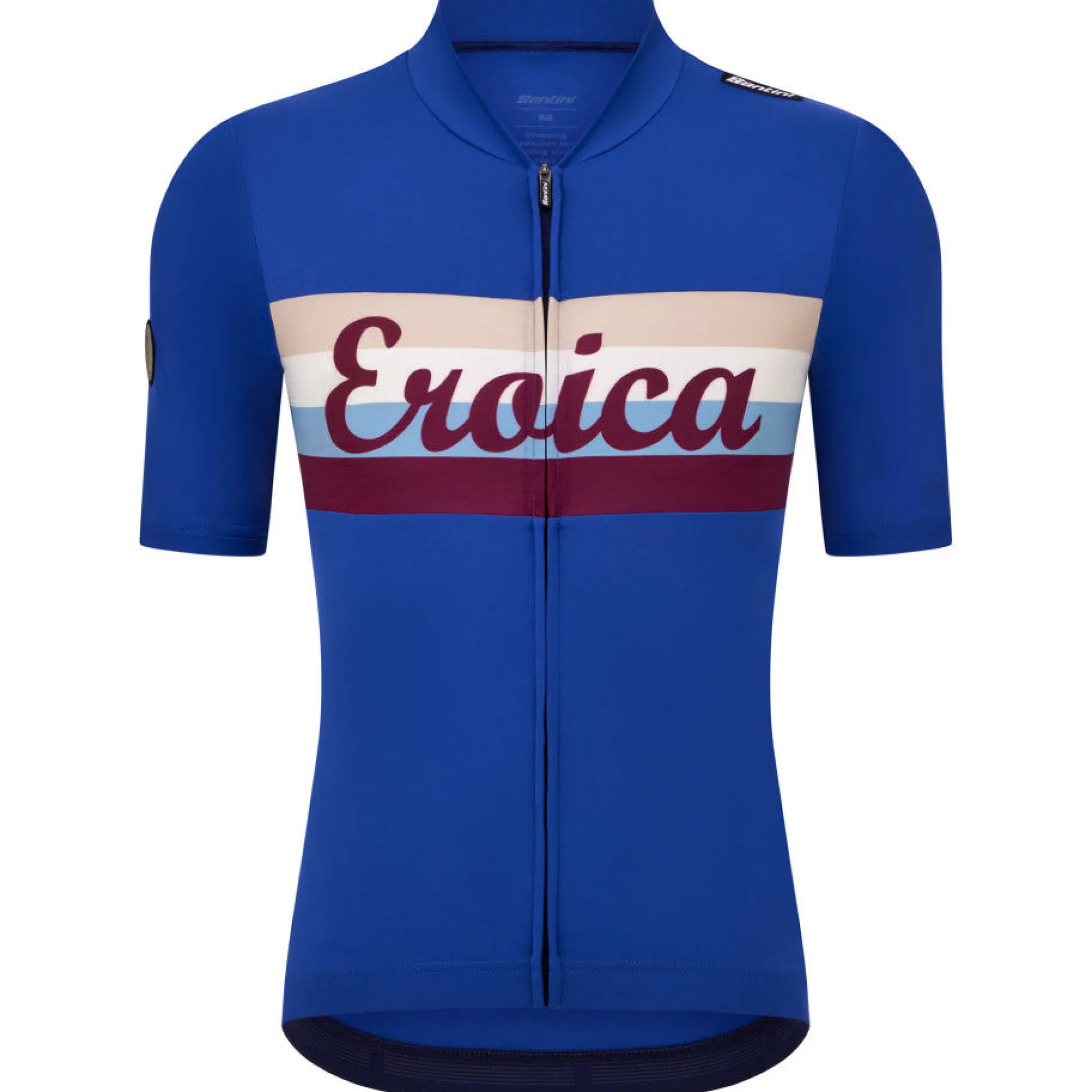 Maglia Santini Eroica Timo - Blu