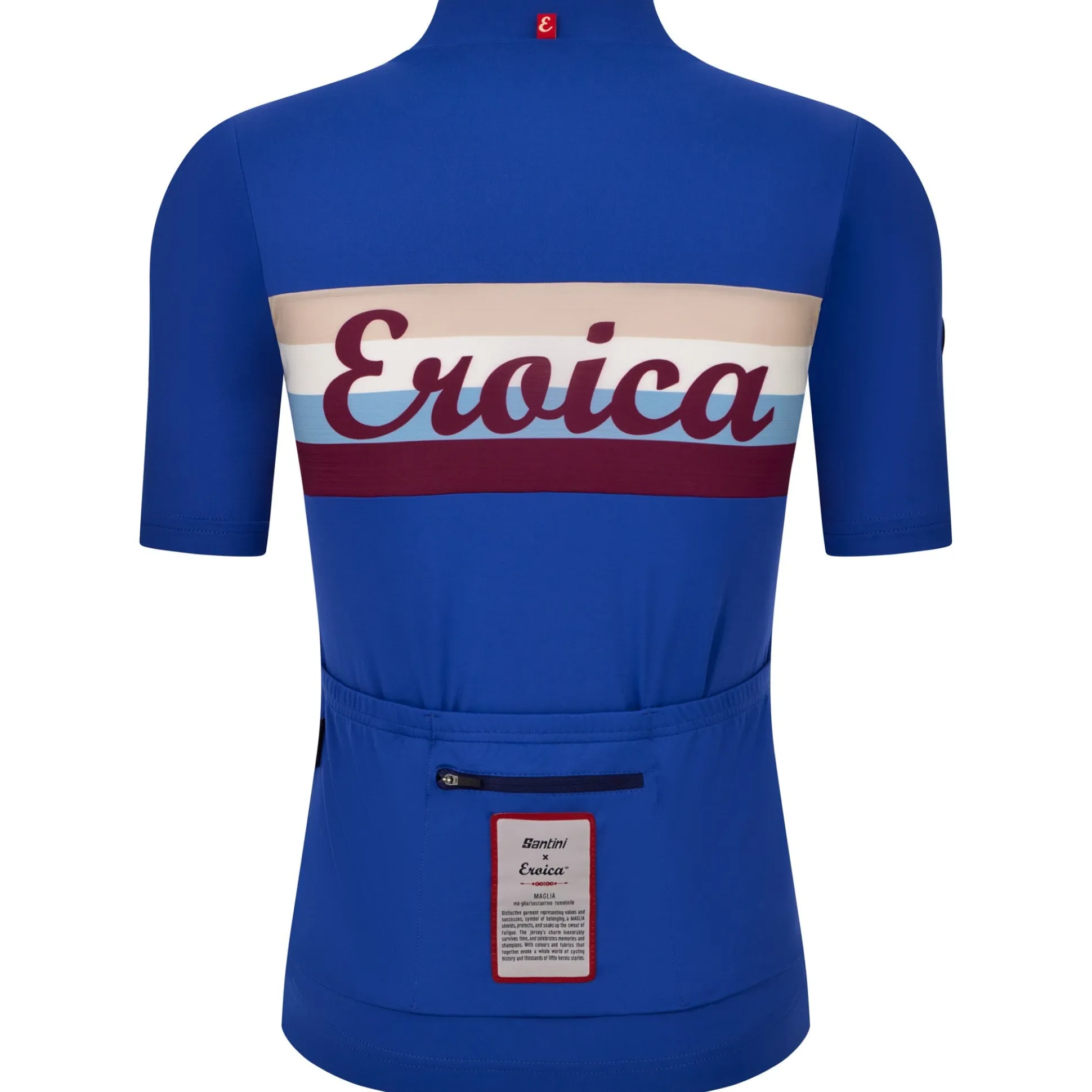 Maglia Santini Eroica Timo - Blu