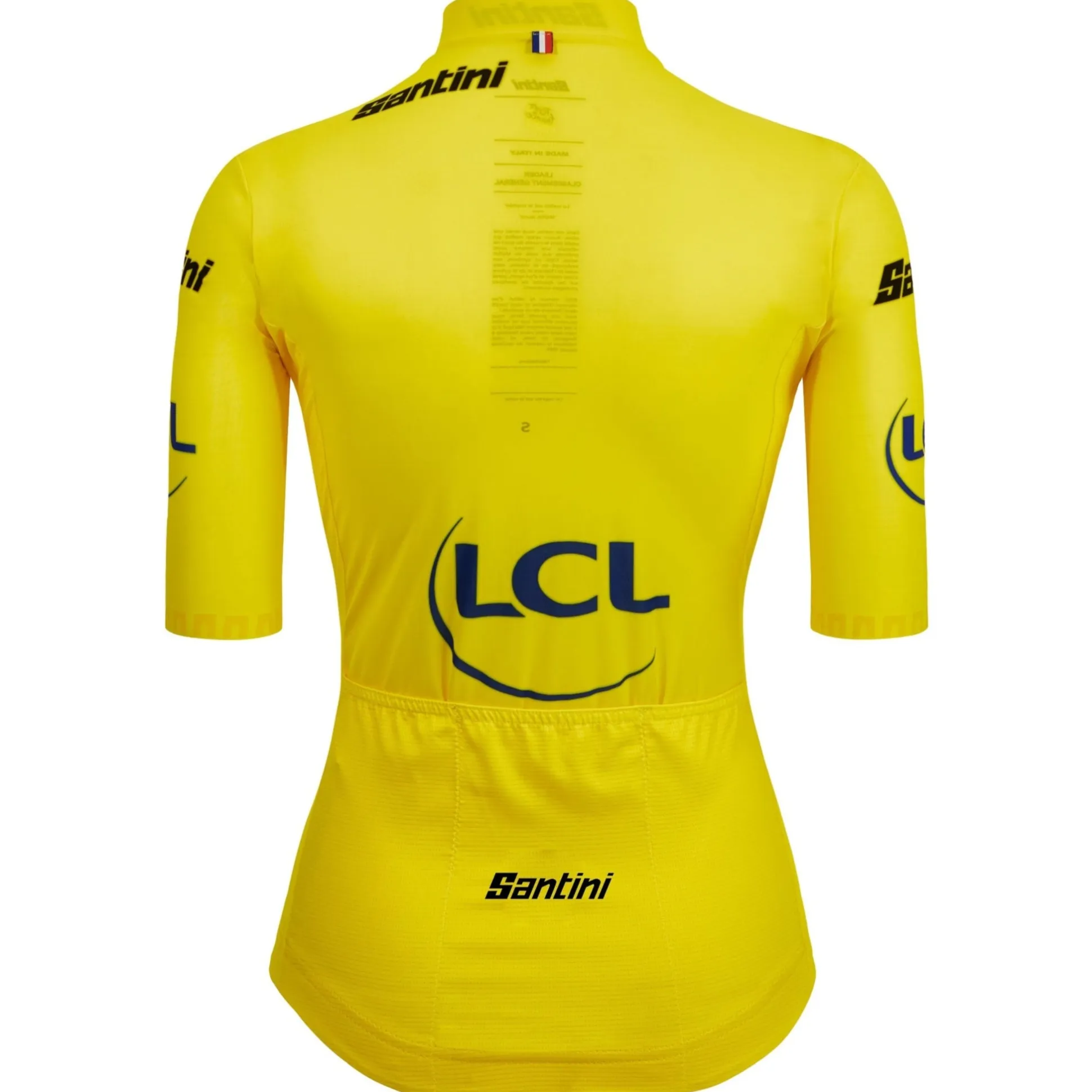 Maglia Santini Gialla donna Tour de France 2026 Fan Line