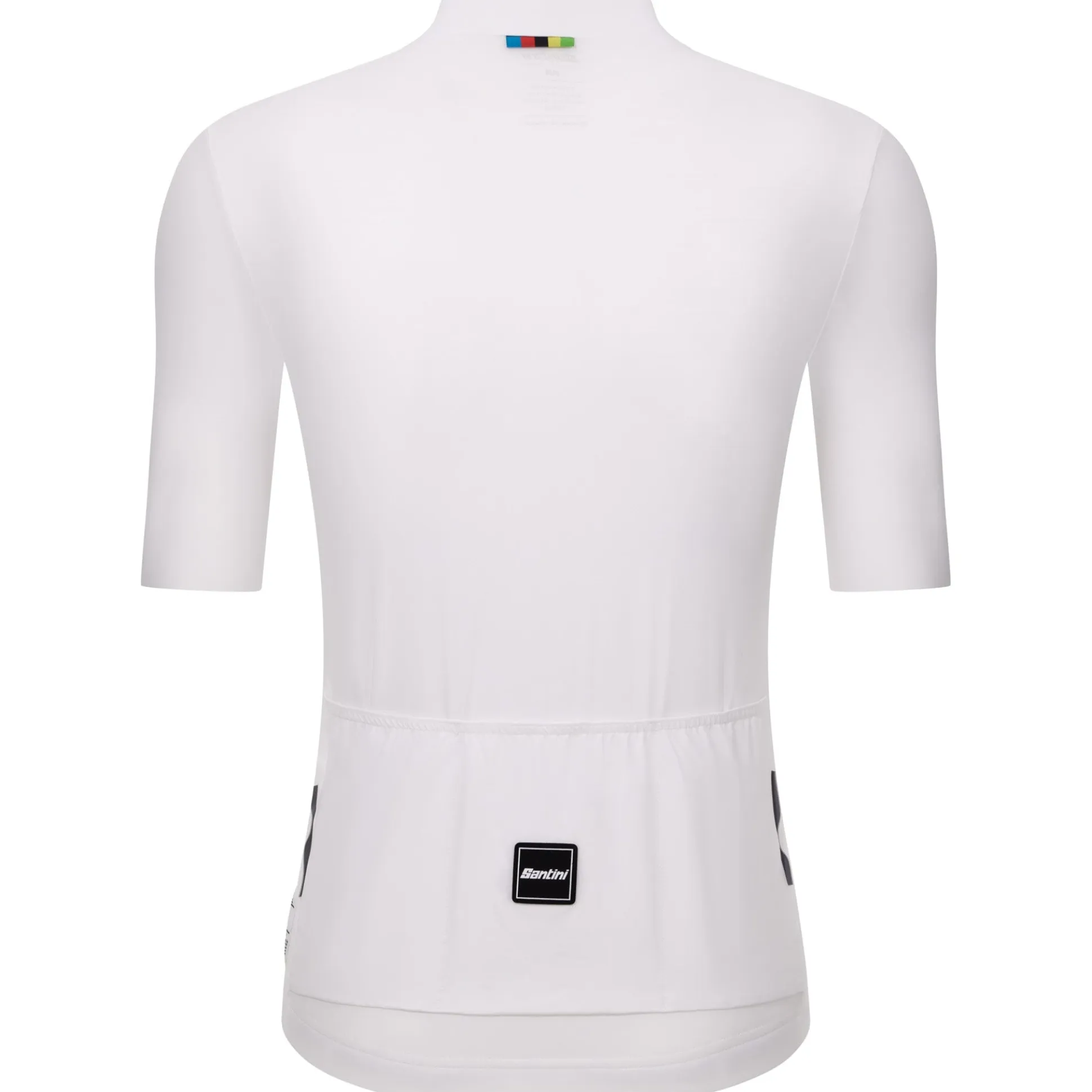 Maglia Santini UCI Campione del Mondo - Bianco