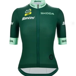 Maglia Santini Verde donna Tour de France 2024 Fan Line