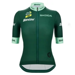 Maglia Santini Verde donna Tour de France 2026 Fan Line