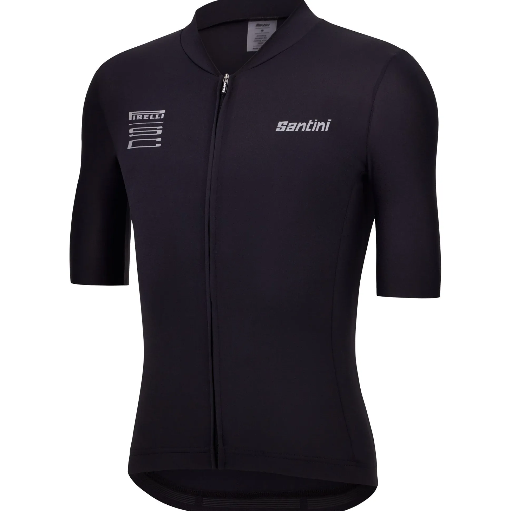 Maglia Santini x PIRELLI Ruota - Nero