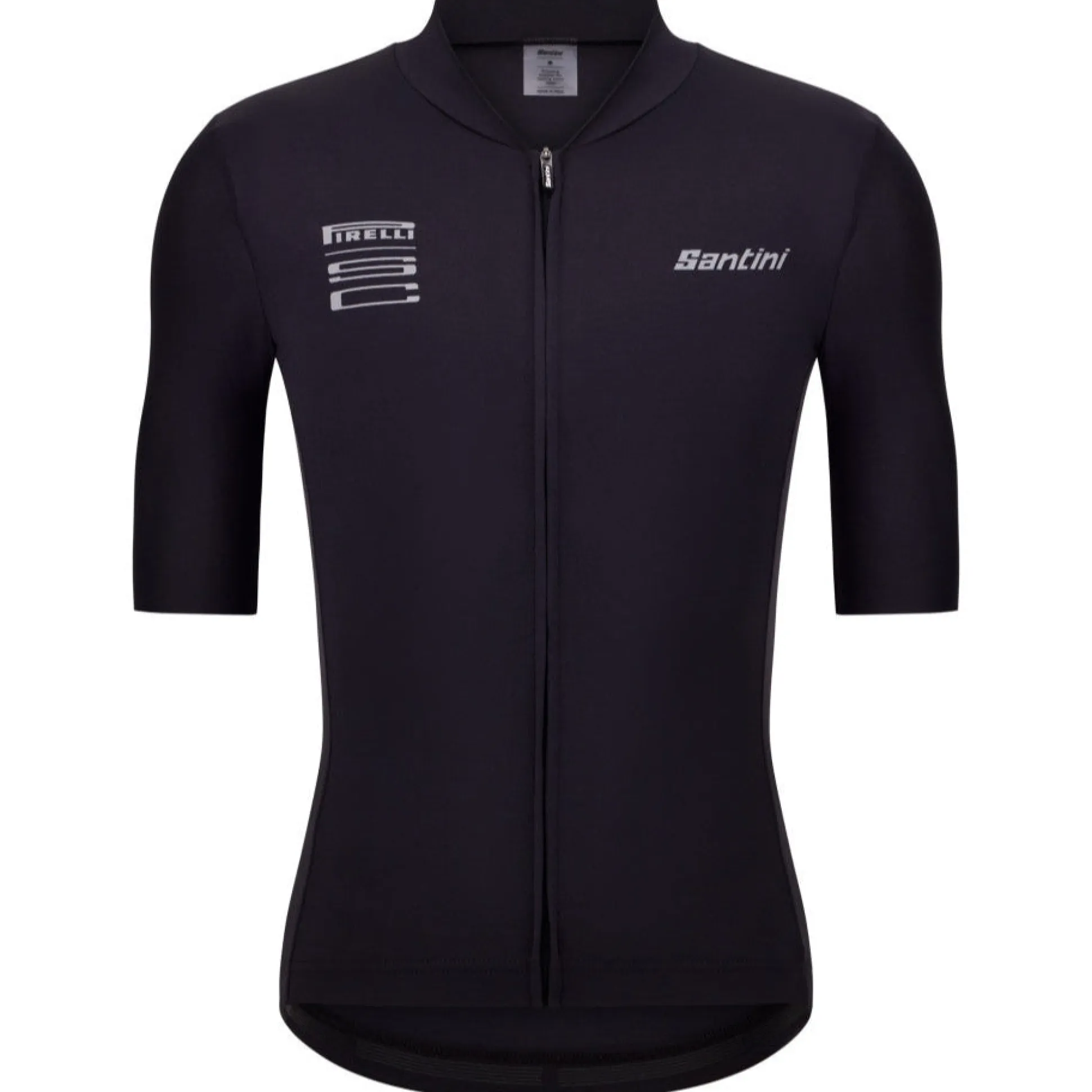 Maglia Santini x PIRELLI Ruota - Nero