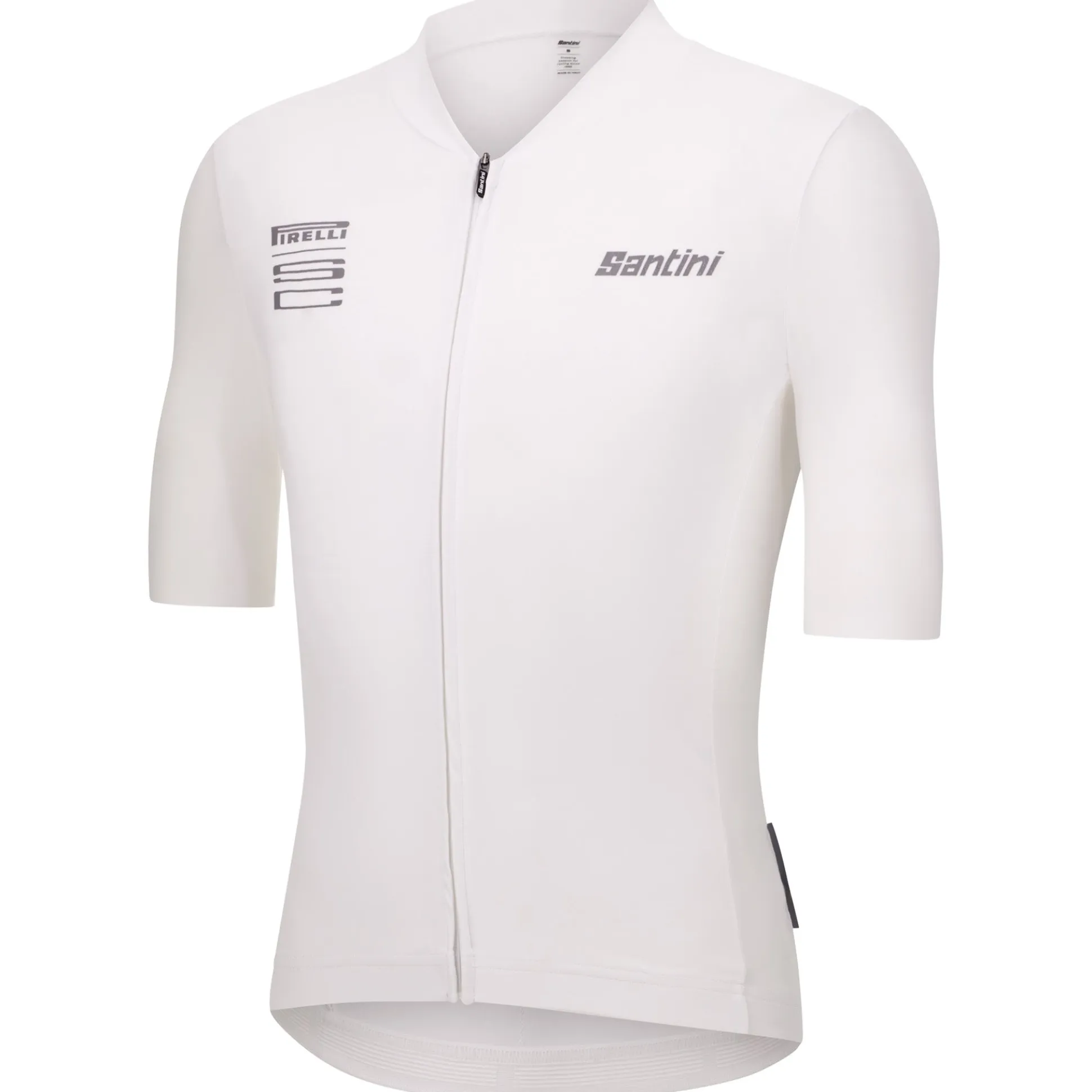 Maglia Santini x PIRELLI Ruota - Bianco