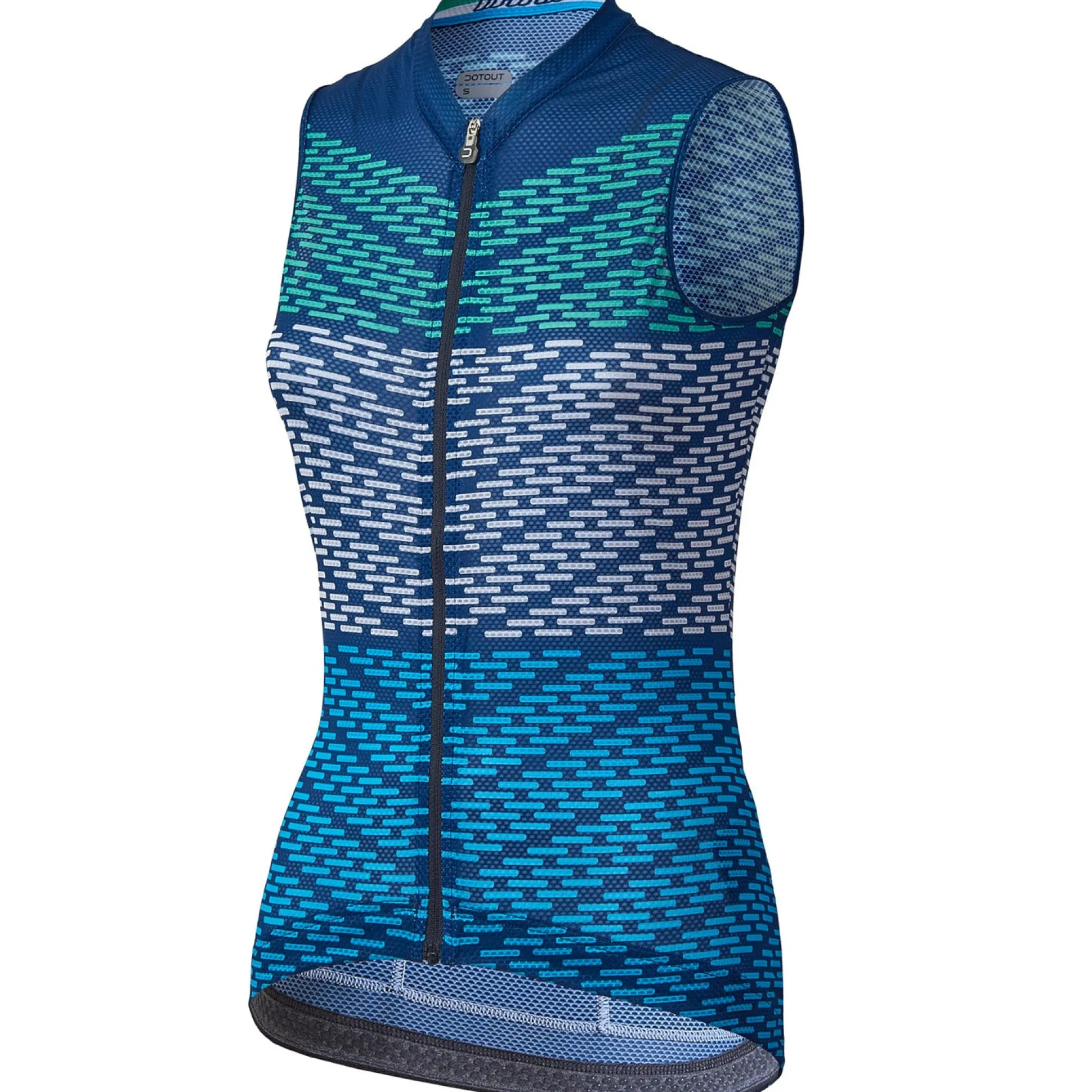 Maglia senza maniche donna Dotout Flash - Blu