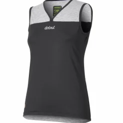 Maglia senza maniche donna Dotout Flip Muscle - Nero
