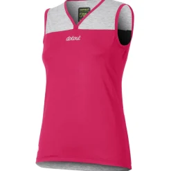 Maglia senza maniche donna Dotout Flip Muscle - Fucsia
