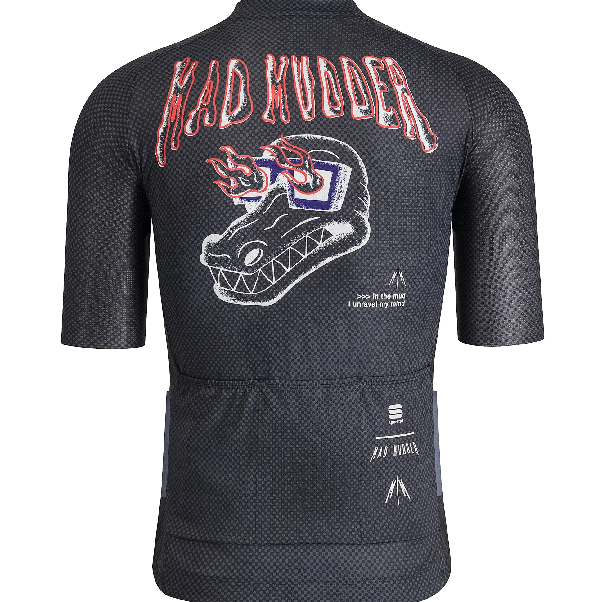 Maglia Sportful Starlight Mad Mudder - Nero