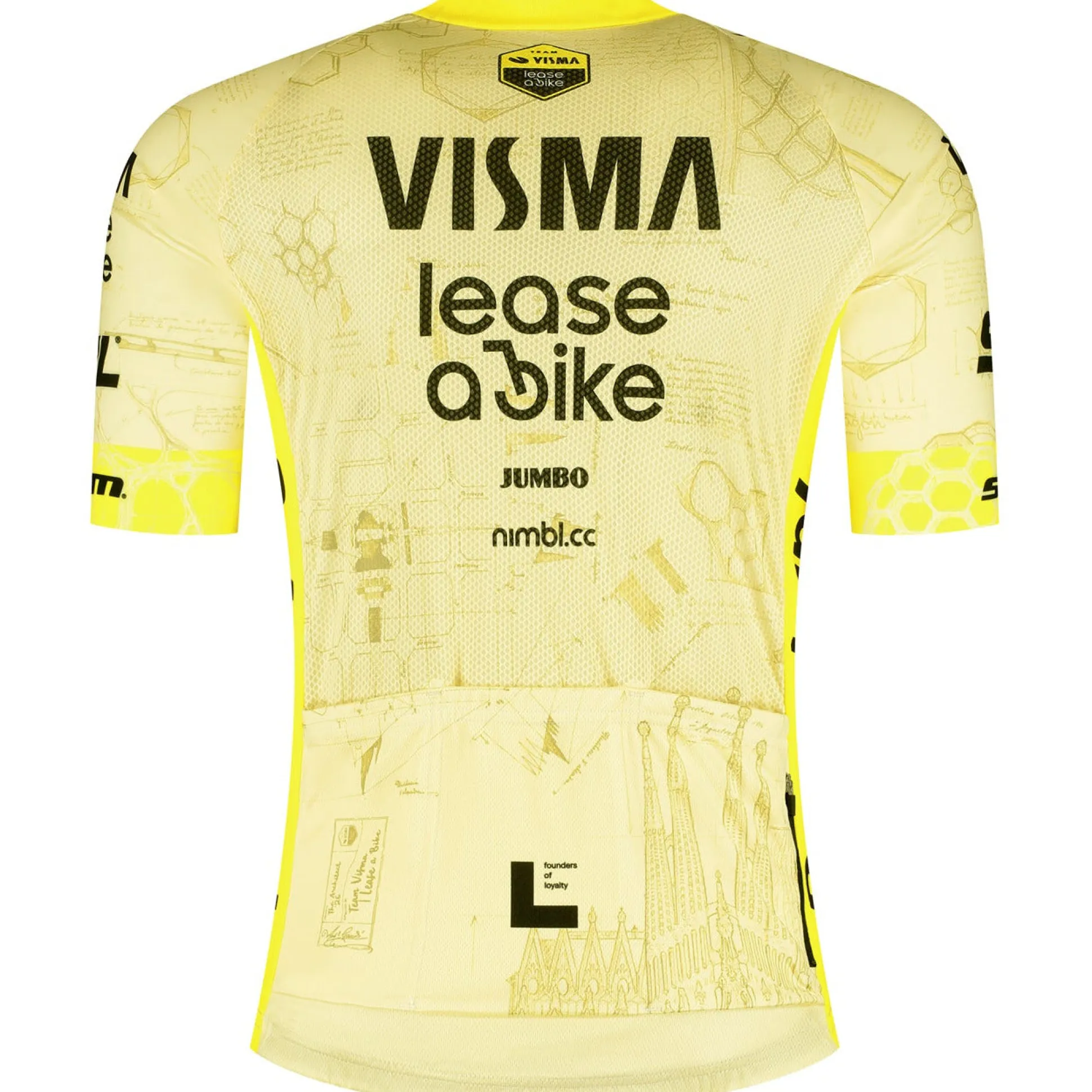 Maglia Team Visma Lease a bike 2026 The Architect - Training