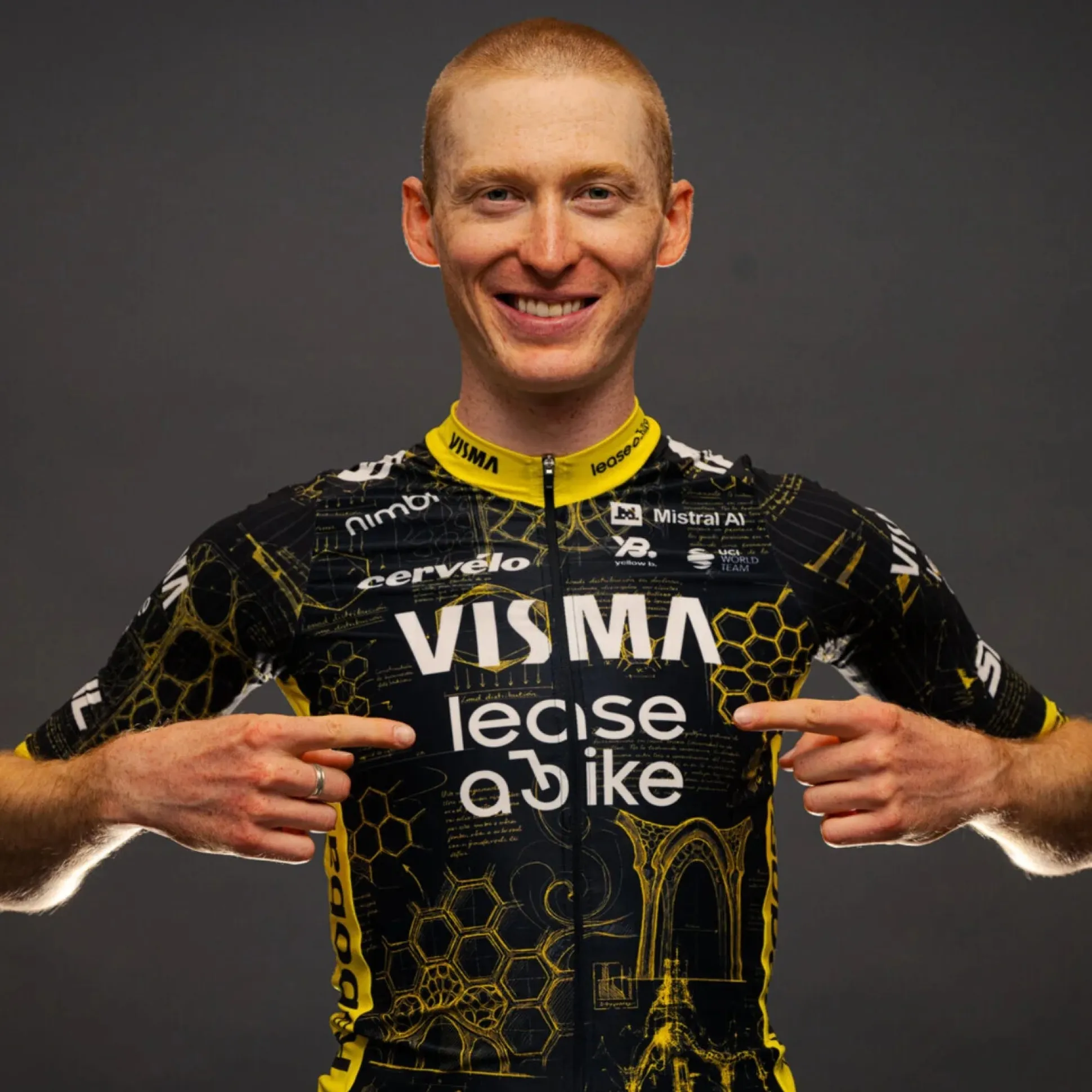 Maglia Team Visma Lease a bike 2026 The Architect Premium Aero - Tdf