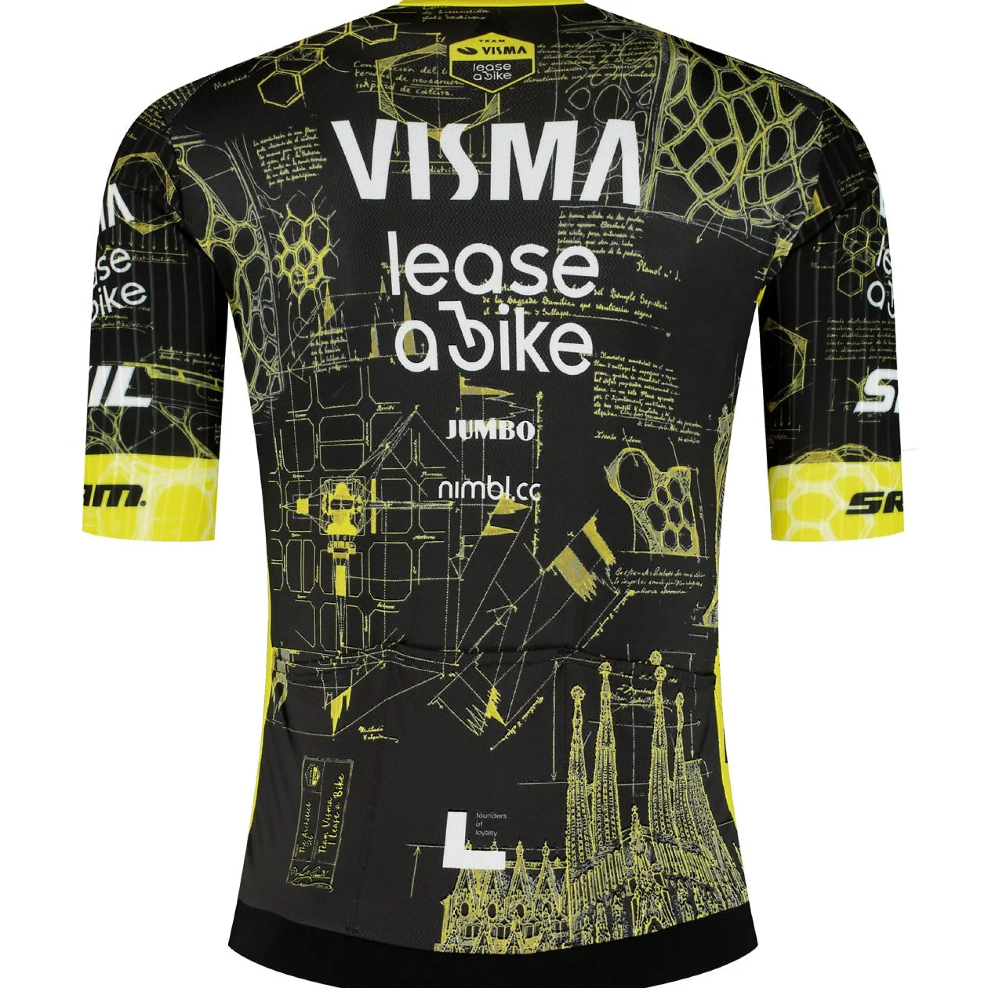 Maglia Team Visma Lease a bike 2026 The Architect Premium Aero - Tdf