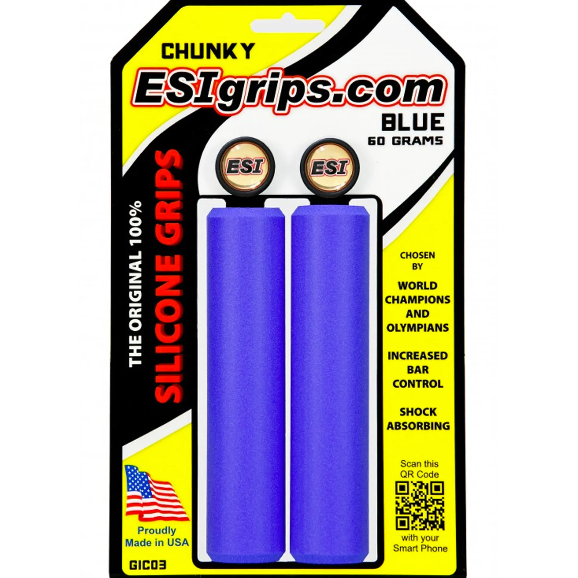 Manopole Esigrips Chunky - Blu