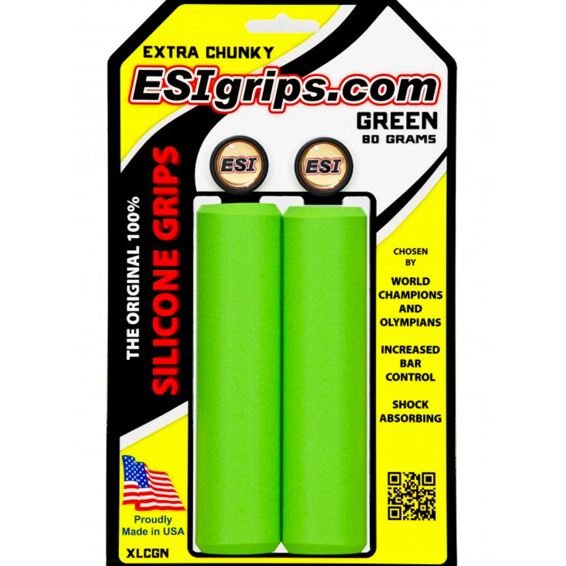Manopole Esigrips Extra Chunky - Verde