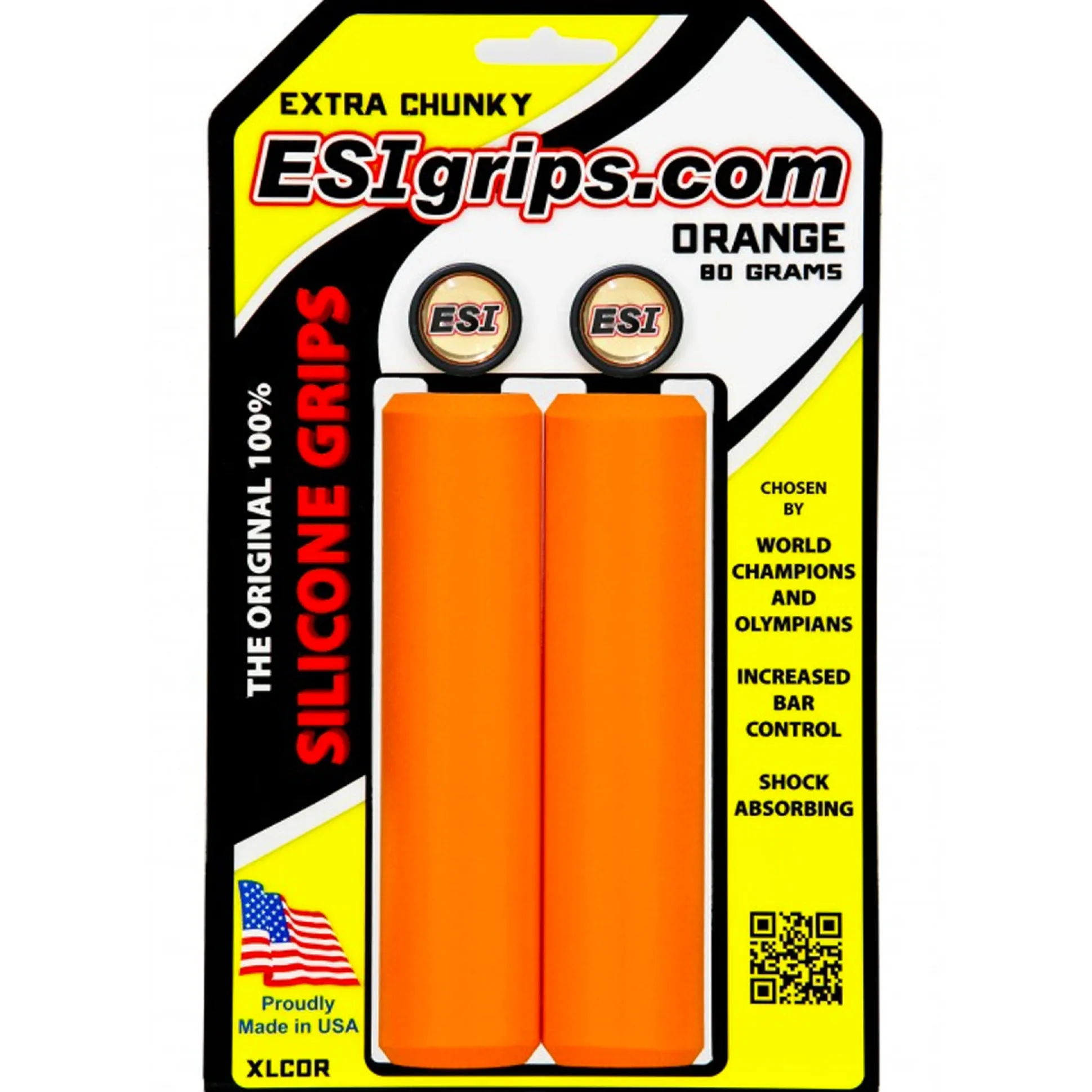 Manopole Esigrips Extra Chunky - Arancio