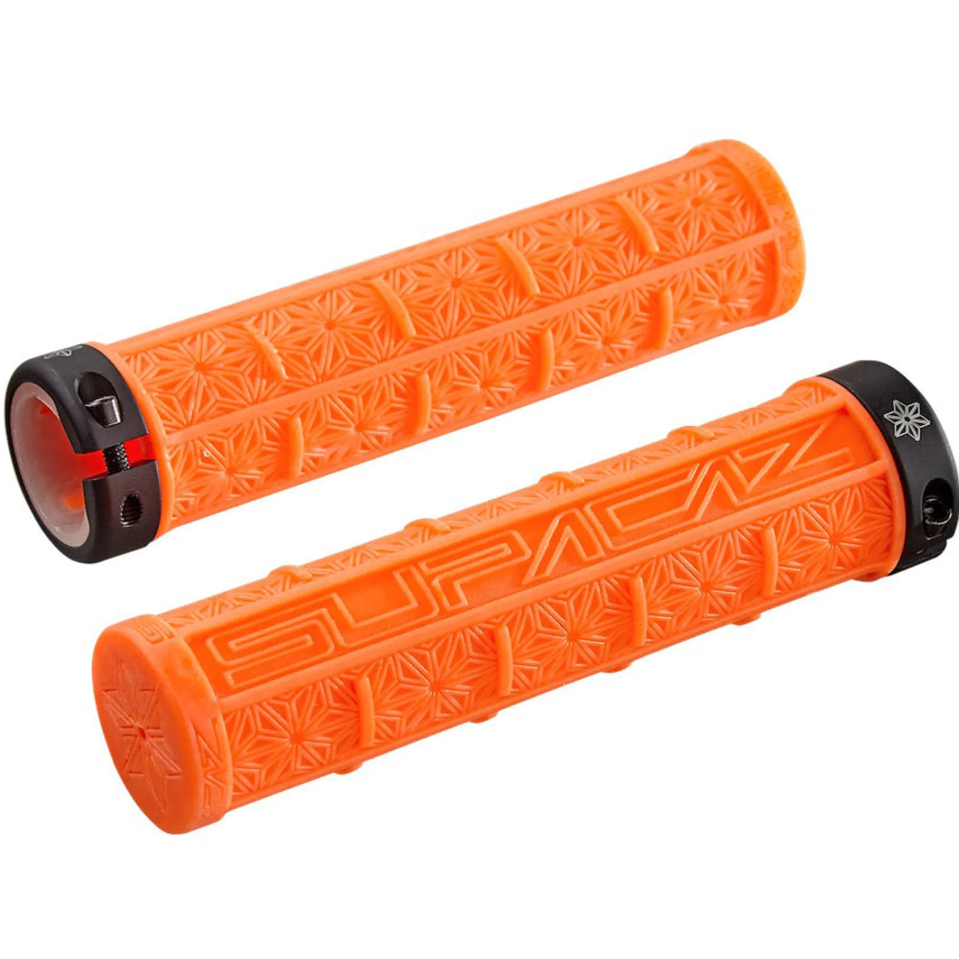 Manopole Supacaz Grizips - Neon Arancio