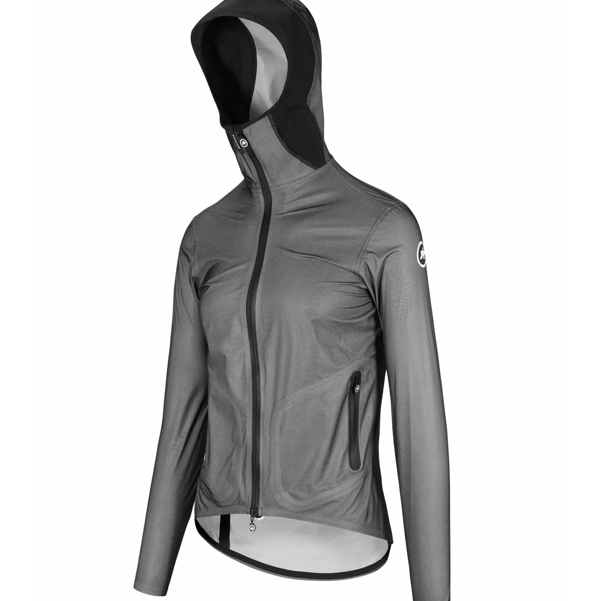 Mantellina donna Assos Trail Rain - Nero