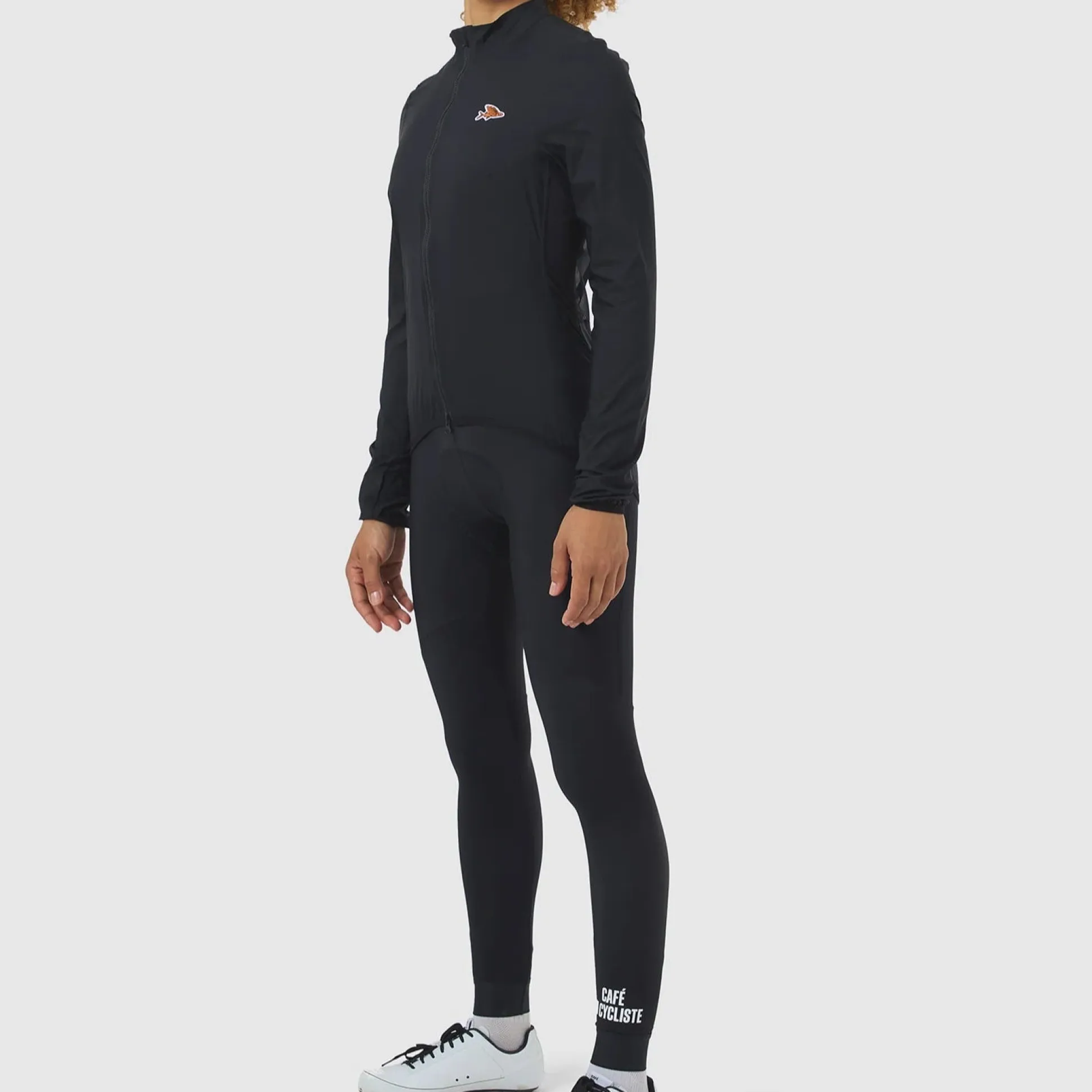 Mantellina donna Cafe du Cycliste Edith - Nero