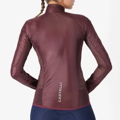 Mantellina donna Castelli Aria Shell 2 - Bordeaux