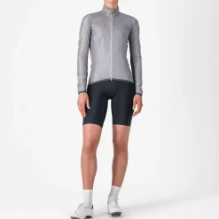 Mantellina donna Castelli Aria Shell 2 - Grigio chiaro