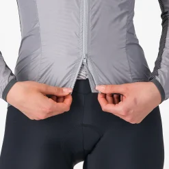 Mantellina donna Castelli Aria Shell 2 - Grigio chiaro
