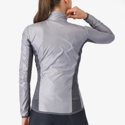 Mantellina donna Castelli Aria Shell 2 - Grigio chiaro