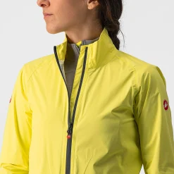 Mantellina donna Castelli Emergency 2 Rain - Giallo